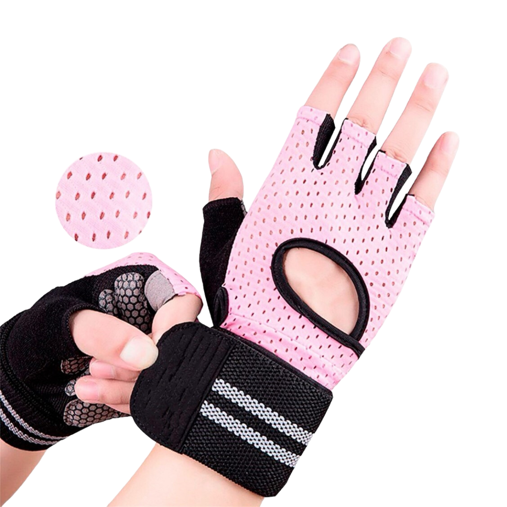 Guantes con muñequera