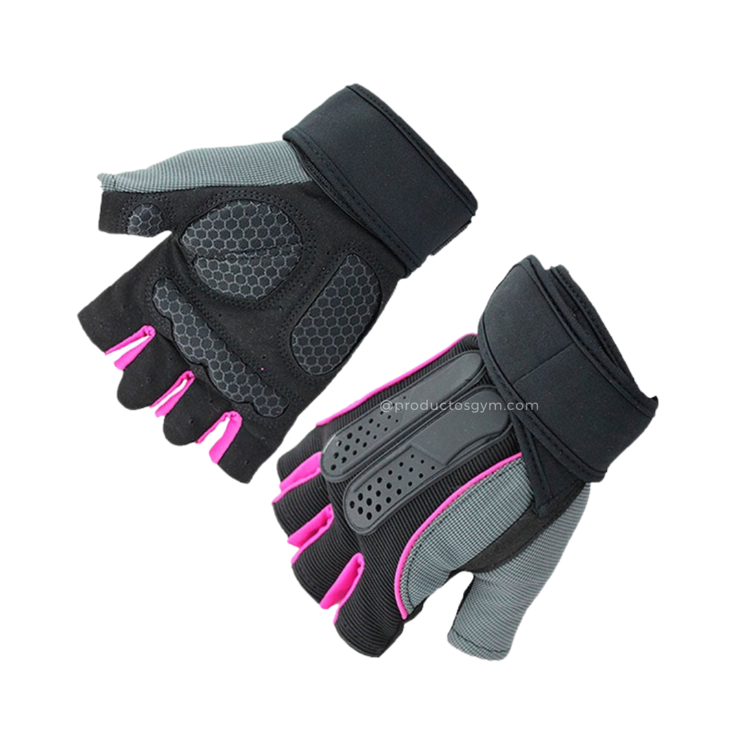 Guantes con muñequera