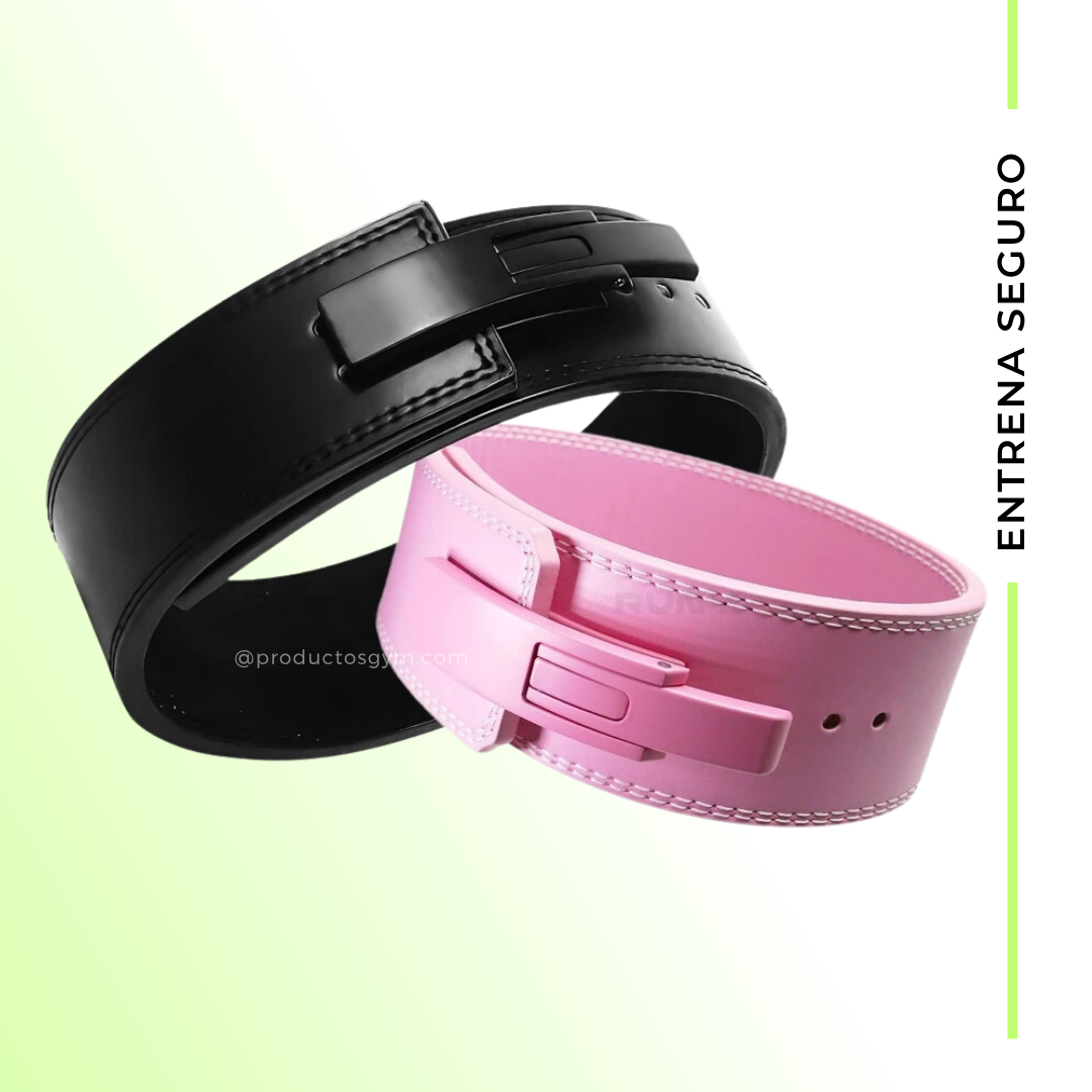 Cinturón para gym de cuero profesional