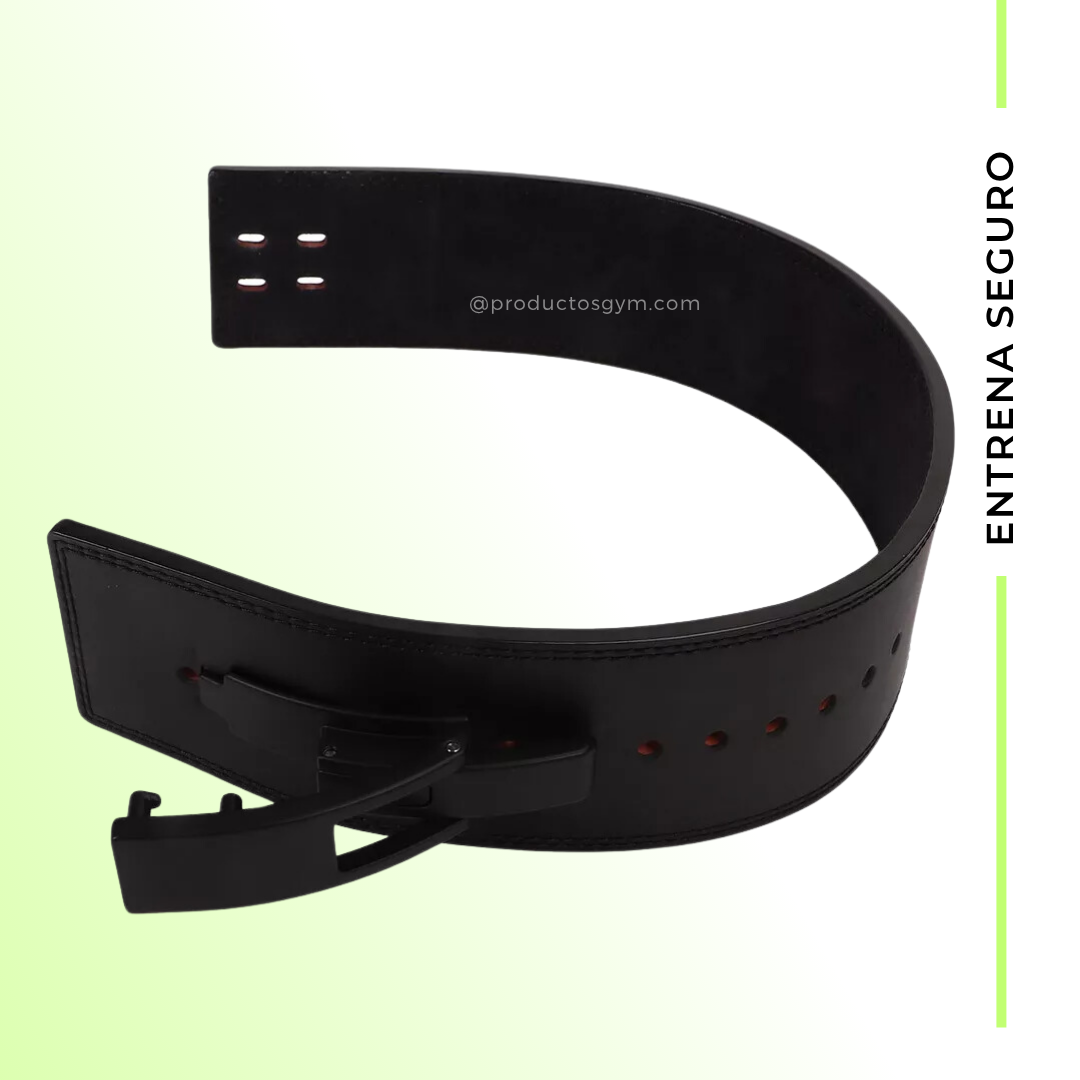 Cinturón para gym de cuero profesional
