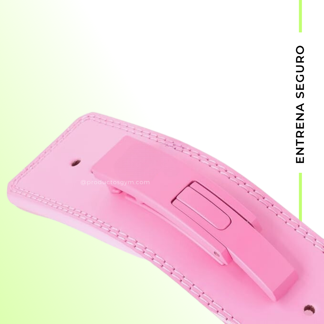 Cinturón para gym de cuero profesional