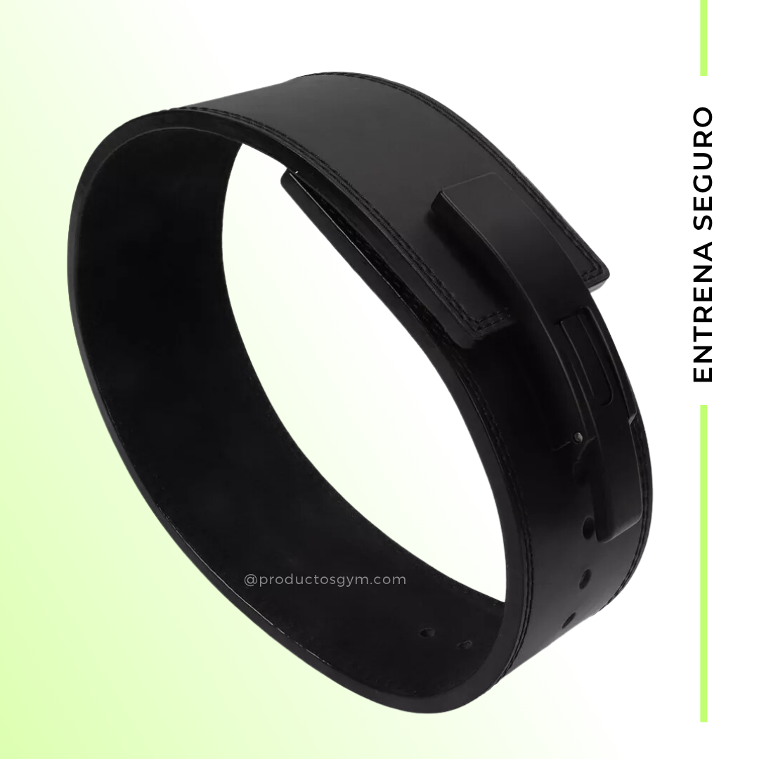 Cinturón para gym de cuero profesional