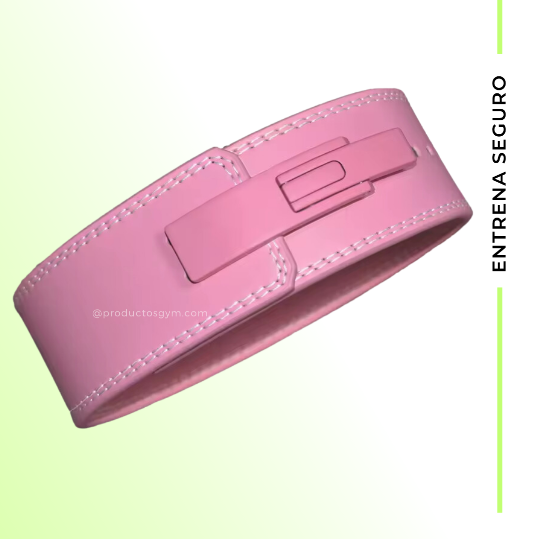 Cinturón para gym de cuero profesional