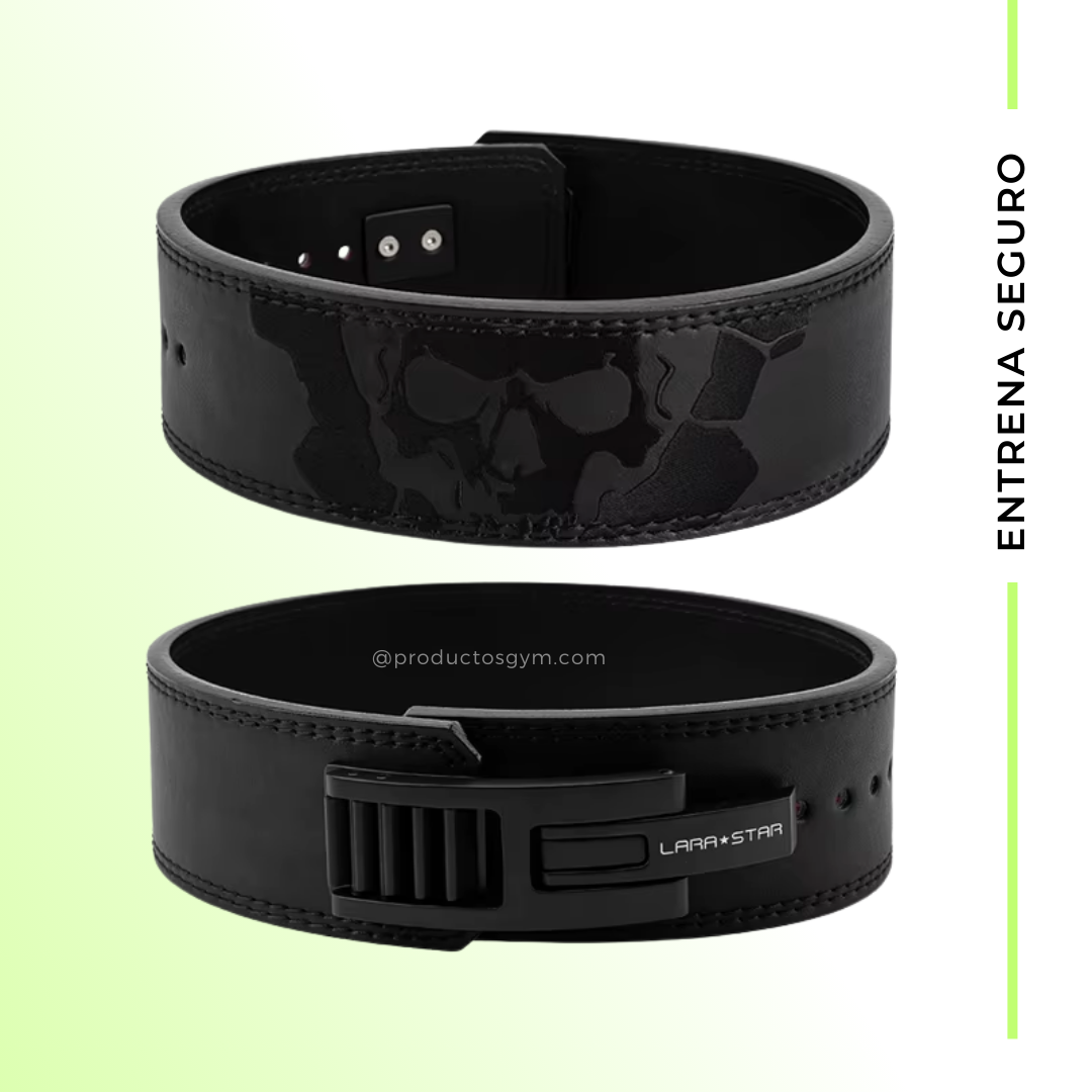 Cinturón para gym profesional con palanca