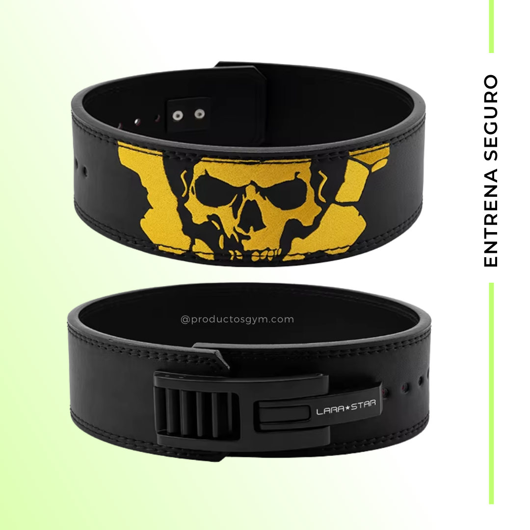 Cinturón para gym profesional con palanca