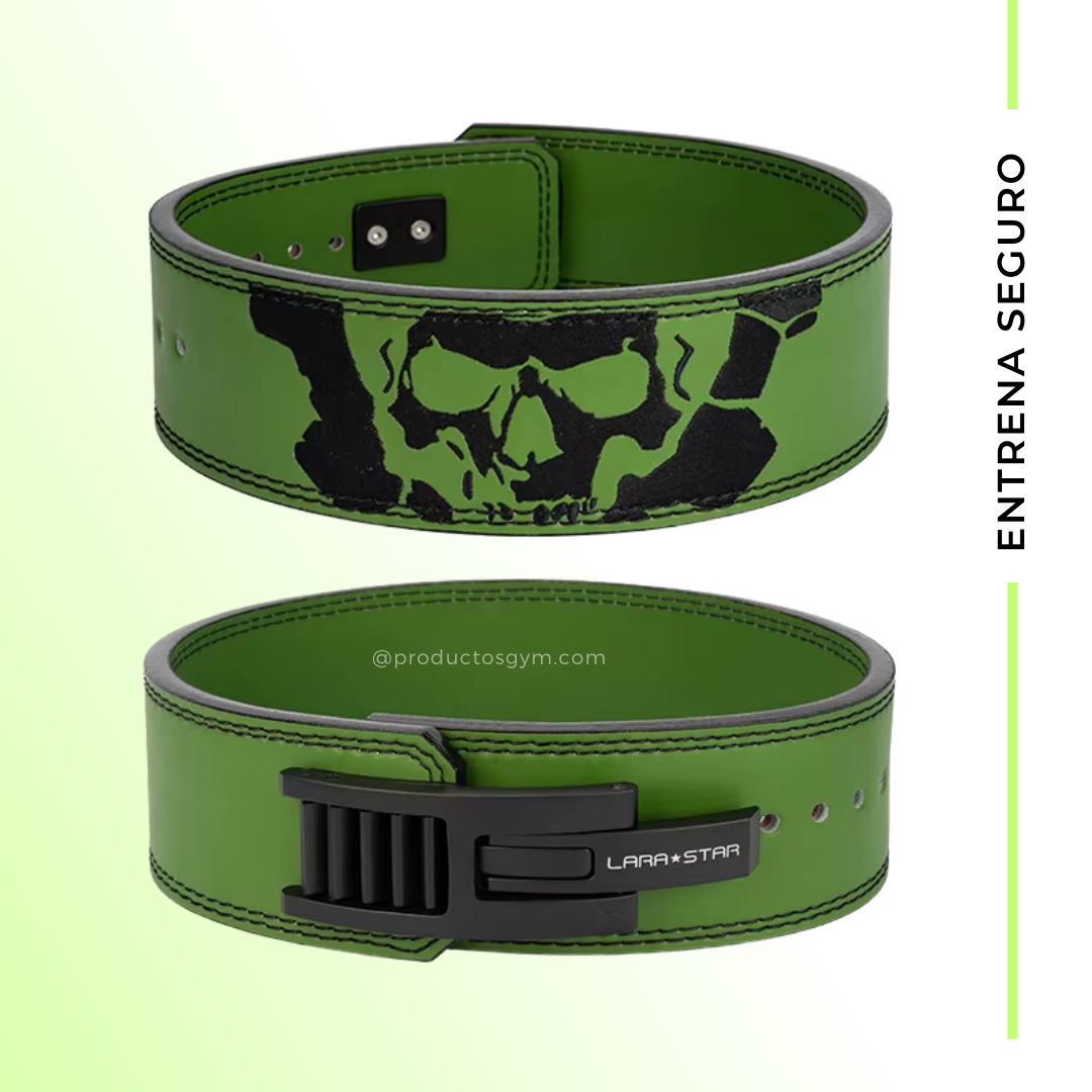 Cinturón para gym profesional con palanca