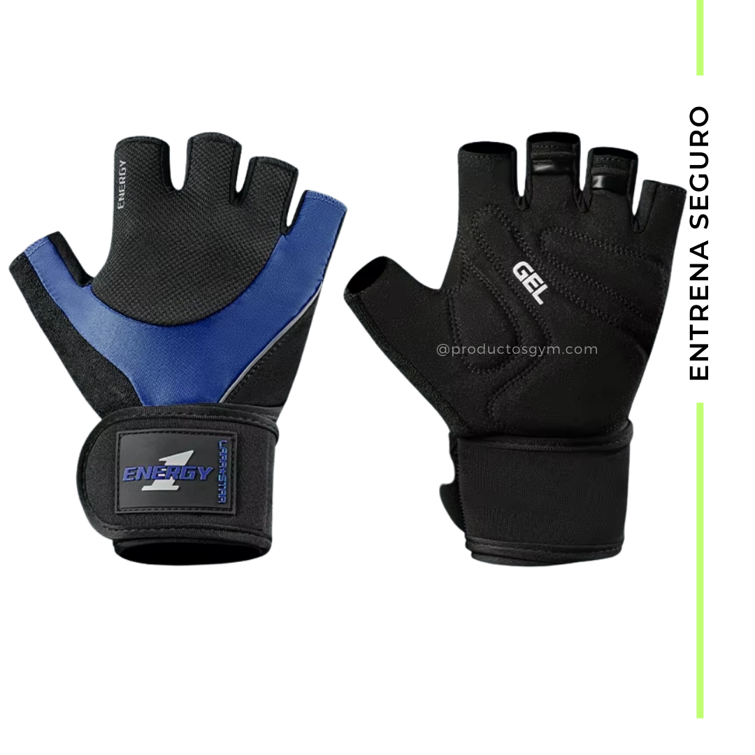 Guanteletas para Gym con muñequera LARA STAR