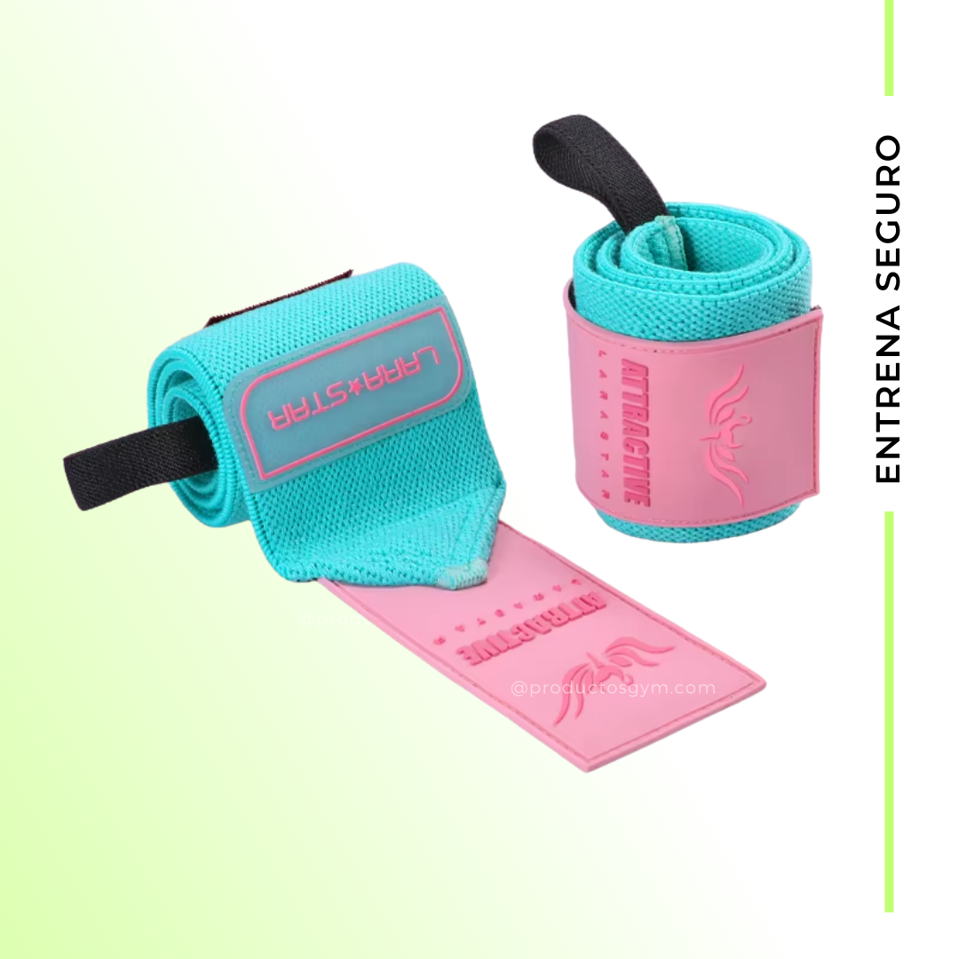 Muñequeras para gym LARA STAR