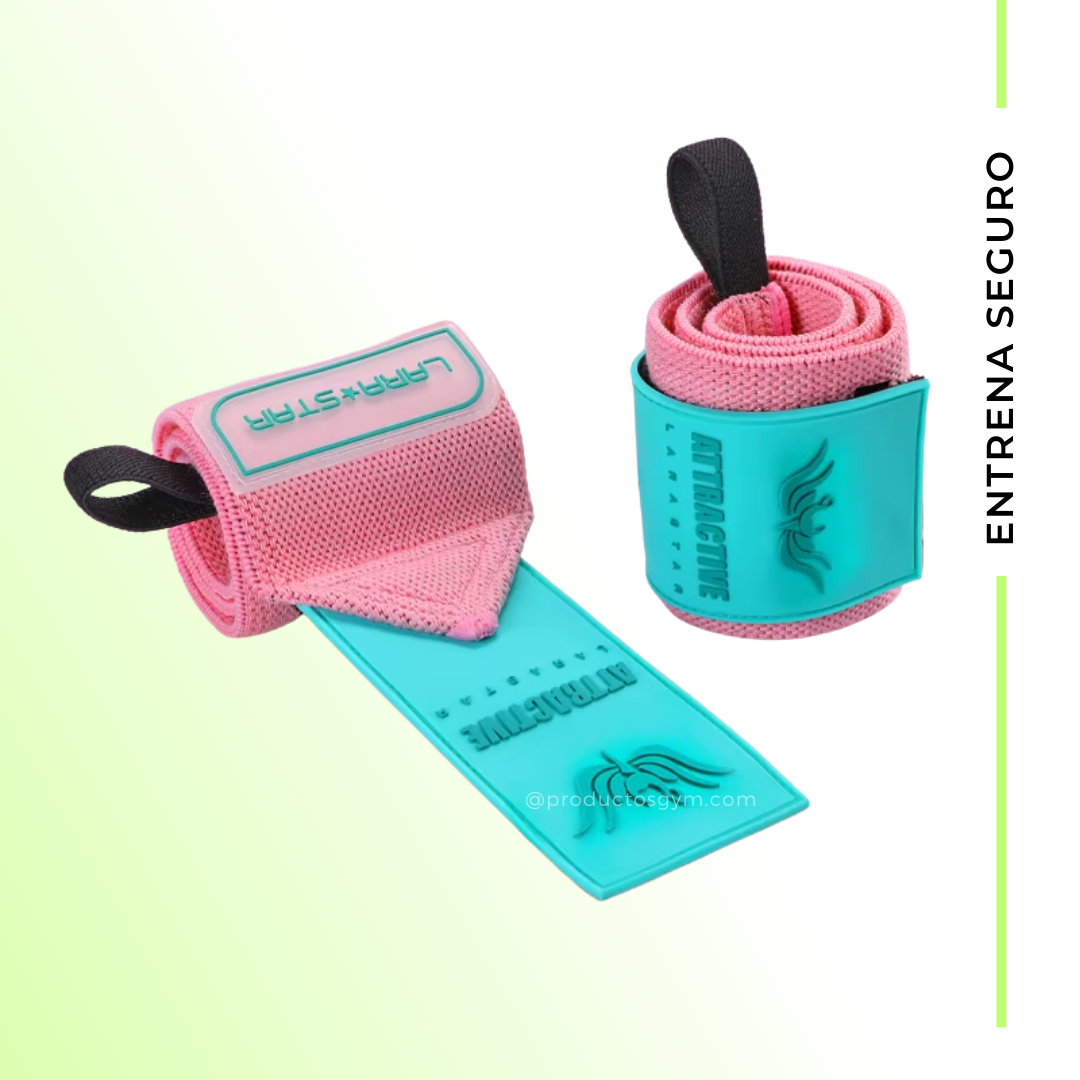Muñequeras para gym LARA STAR