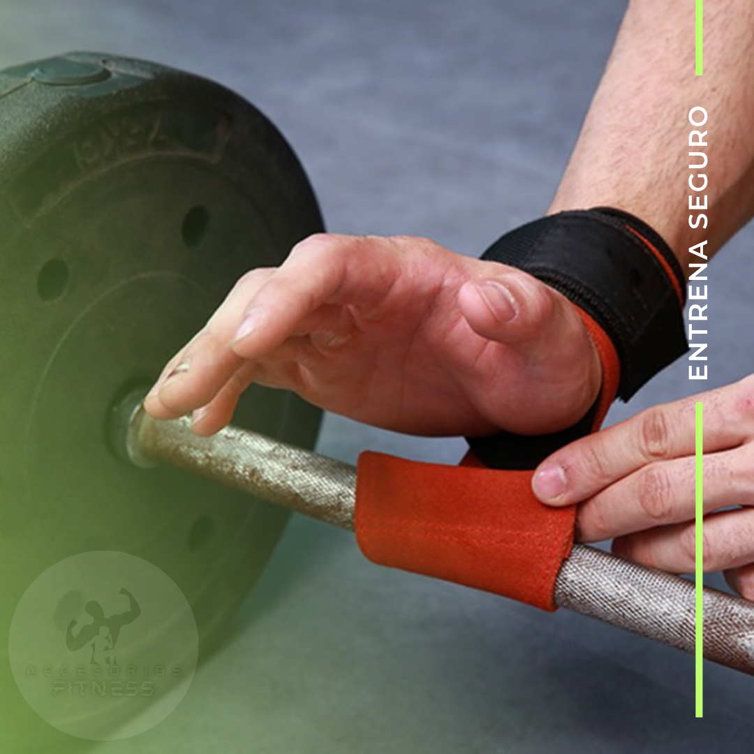 Straps para gym de cuero