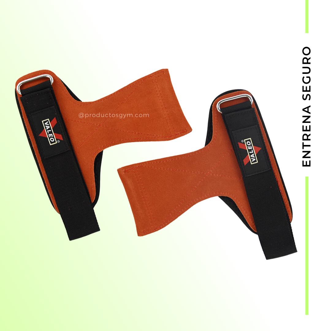 Straps para gym de cuero