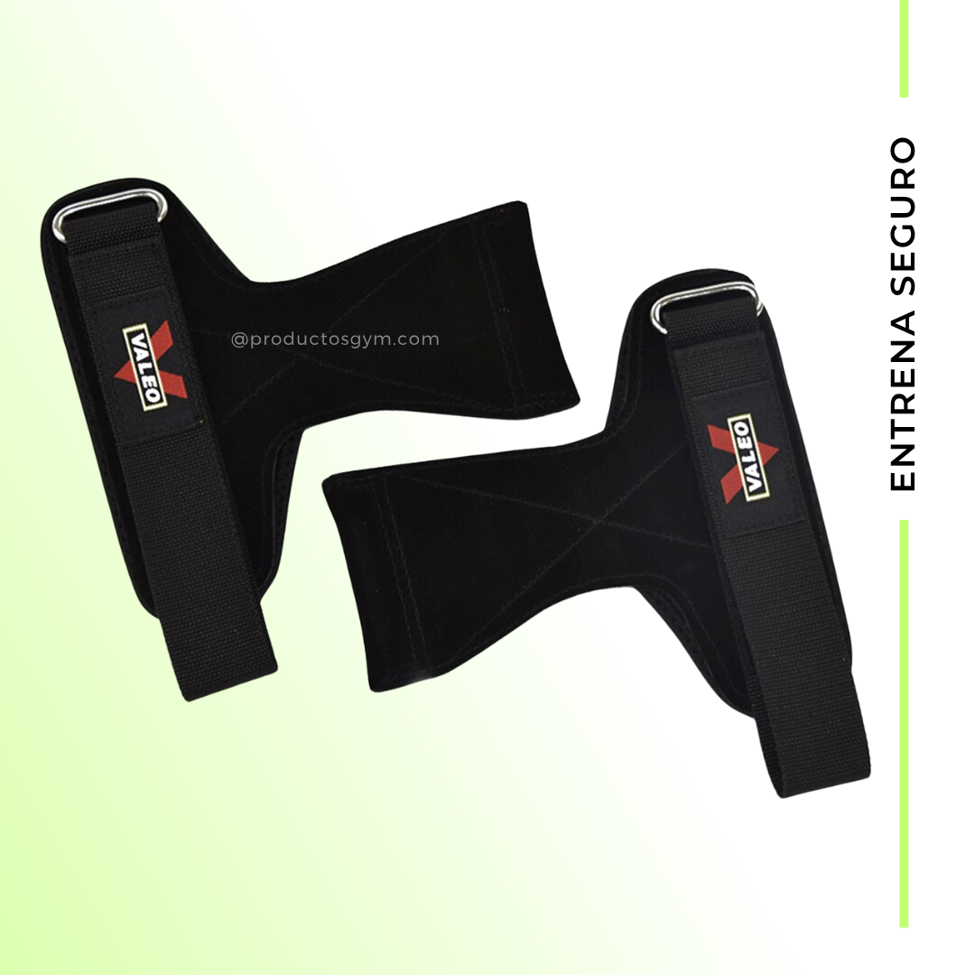 Straps para gym de cuero