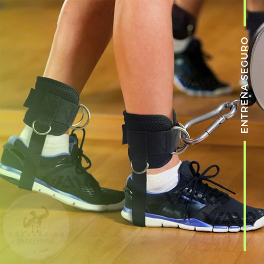 Tobilleras para polea con estribo